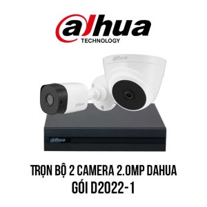 Trọn bộ 2 camera quan sát TVI
