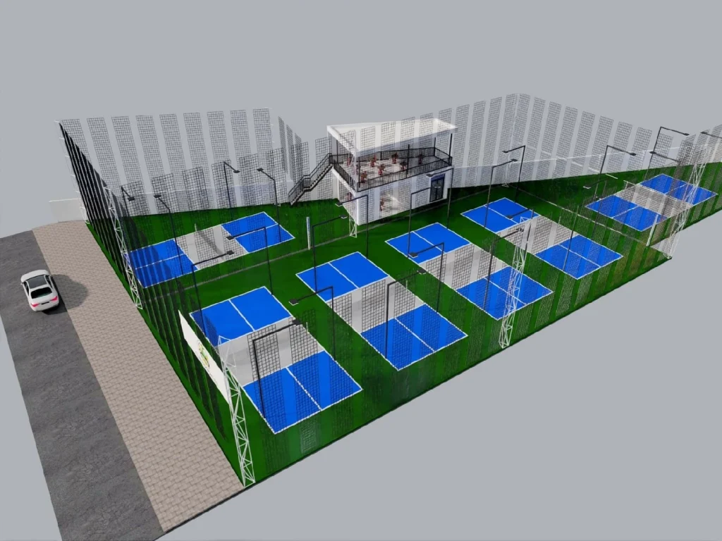 Dịch vụ lắp đặt camera sân Pickleball