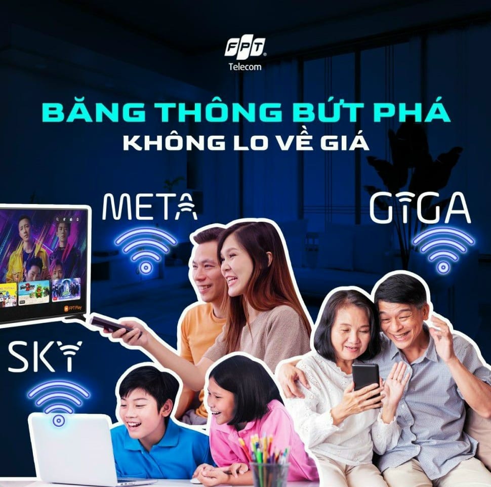 Gói Wifi cáp quang FPT tại Quy Nhơn