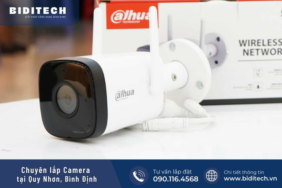 Lắp camera IPC Thân 1230DT-STW 2.0MP tại Quy Nhơn, Bình Định