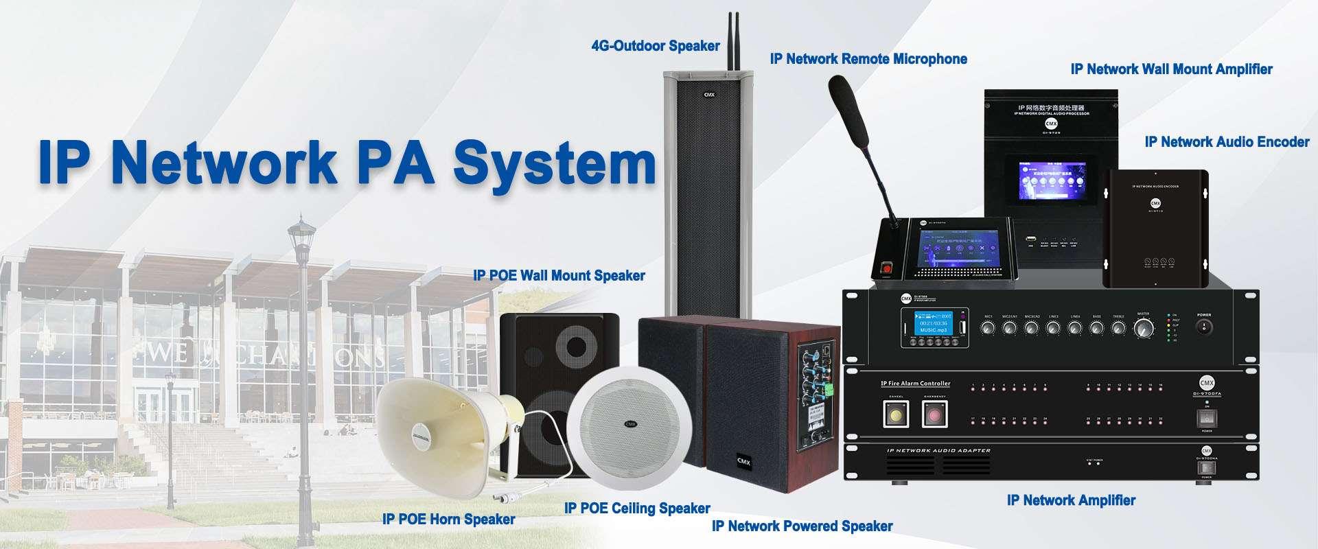 Giới thiệu Hệ thống liên lạc IP PA mạnh mẽ của SPON - Cuahang247